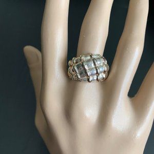 Sterling Bamboo Ring